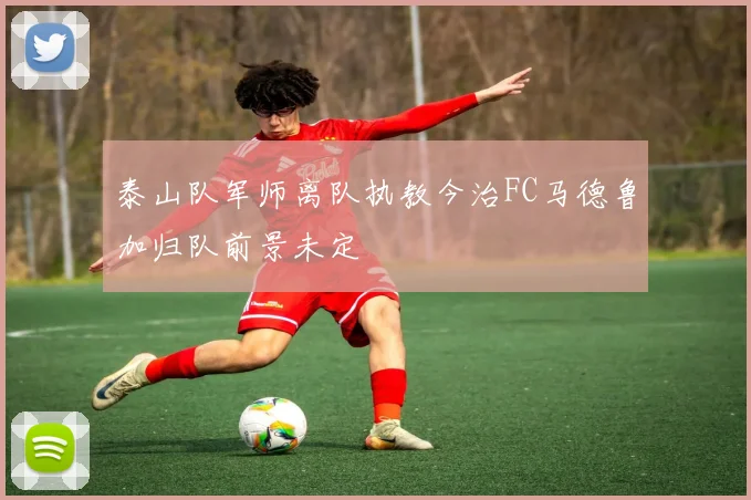泰山队军师离队执教今治FC马德鲁加归队前景未定